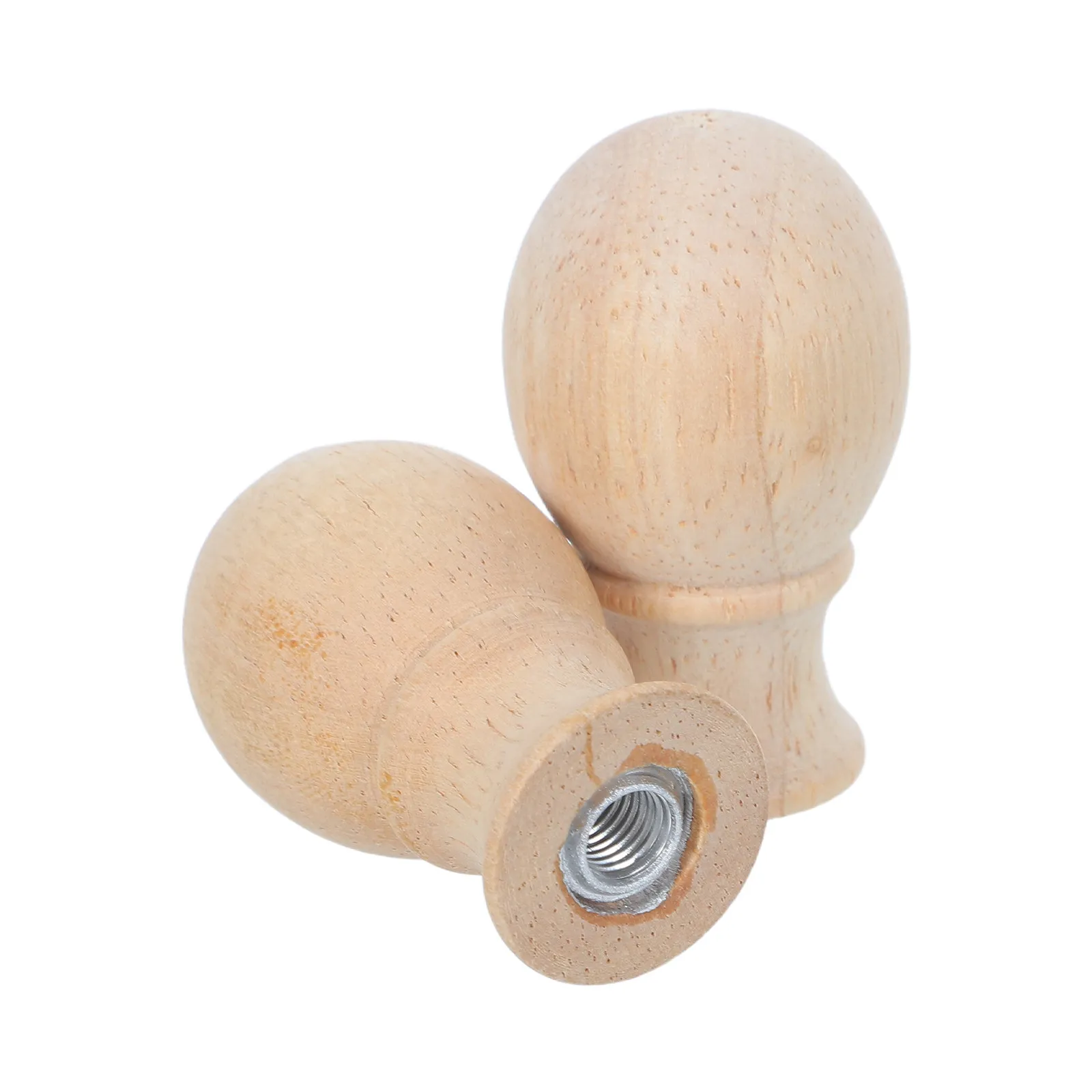 

2Pcs Wood Ball Finials for Lampshade Harp Holders Decorative Lamp Cap DIY Table Floor Lamp Accessories DIY Lighting Accessories