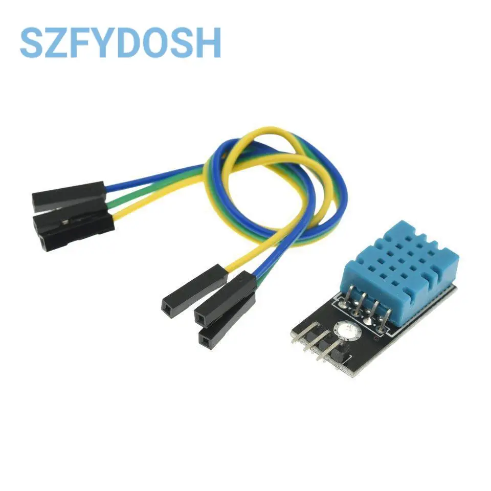 Digital Temperature And Humidity Sensor DHT11 LED Modules Board Electronic Building Blocks With Dupont Line For Arduino DIY
