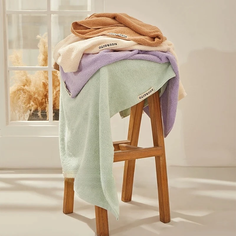 ‌100% Cotton Towels-Soft Absorbent Face Cloth & Baby Swaddle Blanket | Antibacterial Beach Towel Eco-Friendly Reusable Washcloth