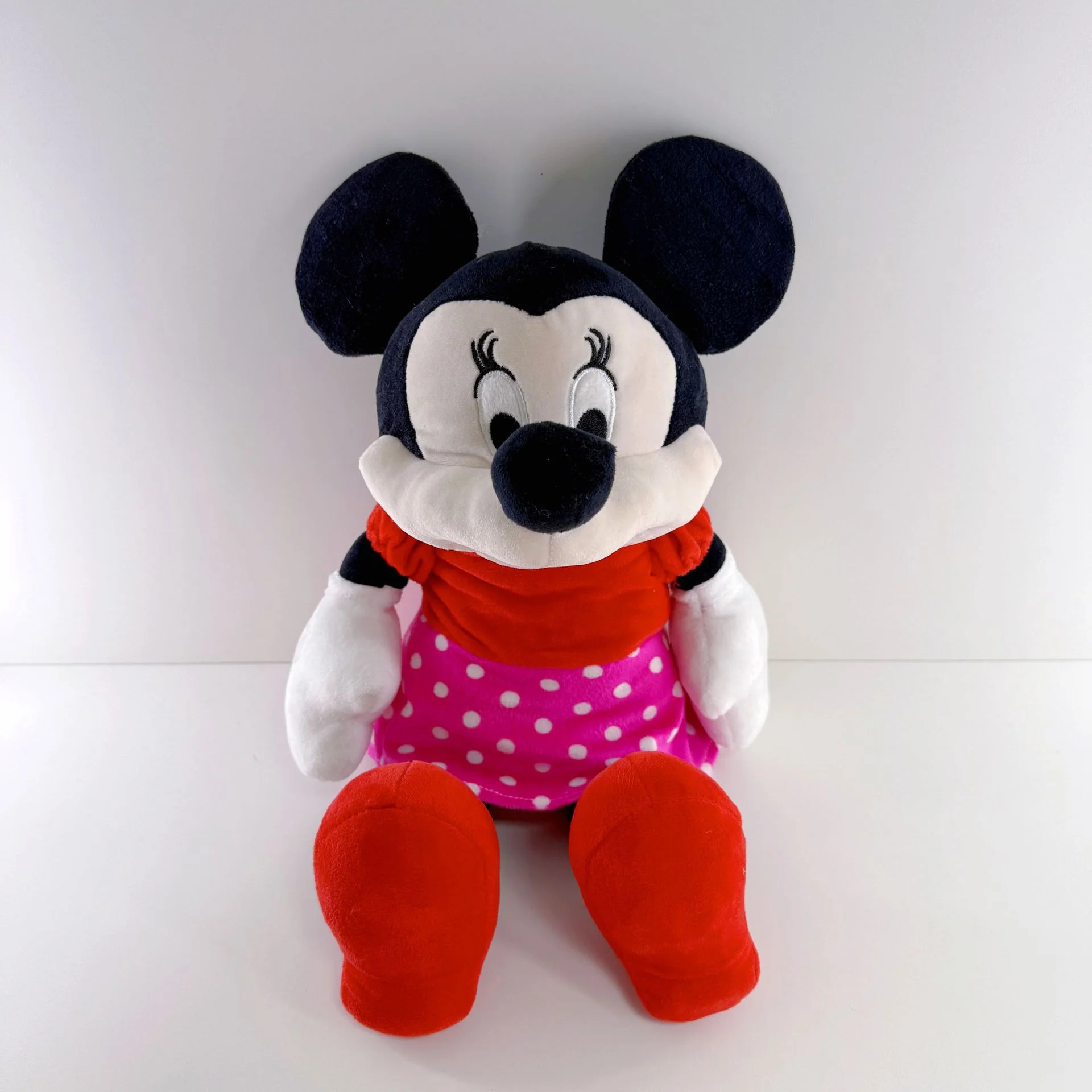 

Новая распродажа, 45 см, детская успокаивающая плюшевая игрушка Диснея с Микки Маусом, мягкая успокаивающая плюшевая игрушка, утешающее сердце, Рождественский подарок