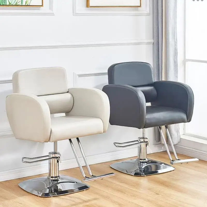 Internet Celebrity Barber Shop Chair Beauty Salon Special Hair Cutting Chair Hair Salon Can Lift Simple Salon Barber Chair
