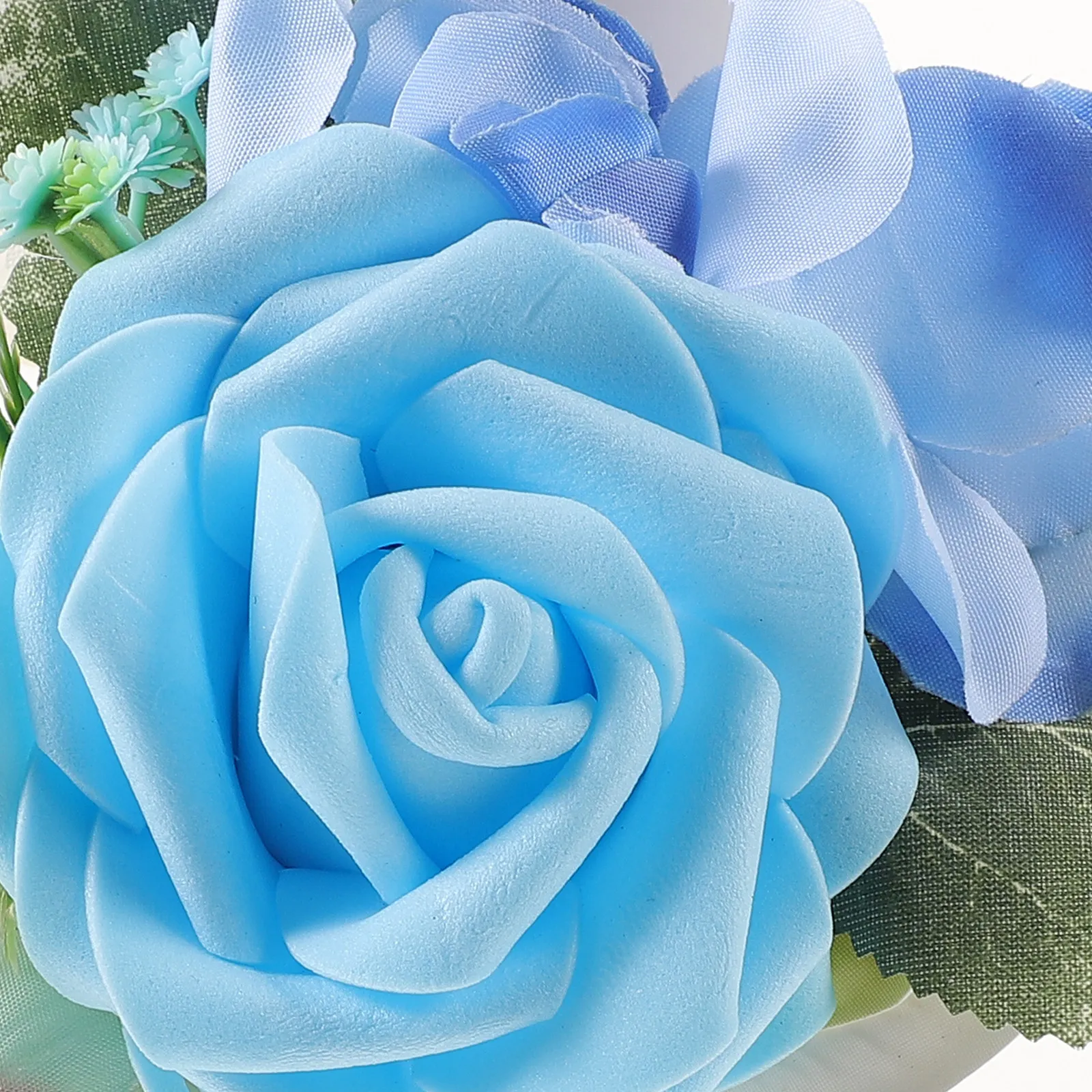 

Браслет-цветок на запястье для свадьбы, элегантный дизайн, легко надевается, съемный, искусственный цветок для невесты и подружек невесты, в деревенском стиле