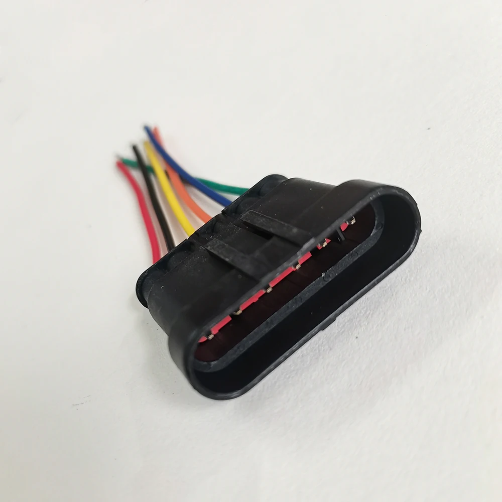 1 Stück 1 2 3 4 5 6 Pin Wasserdichter Elektrischer Auto-Steckverbinder Männlich Weiblich mit Kabelbaum für Auto, Schiff, E-Bike, Motorrad – Detail 16