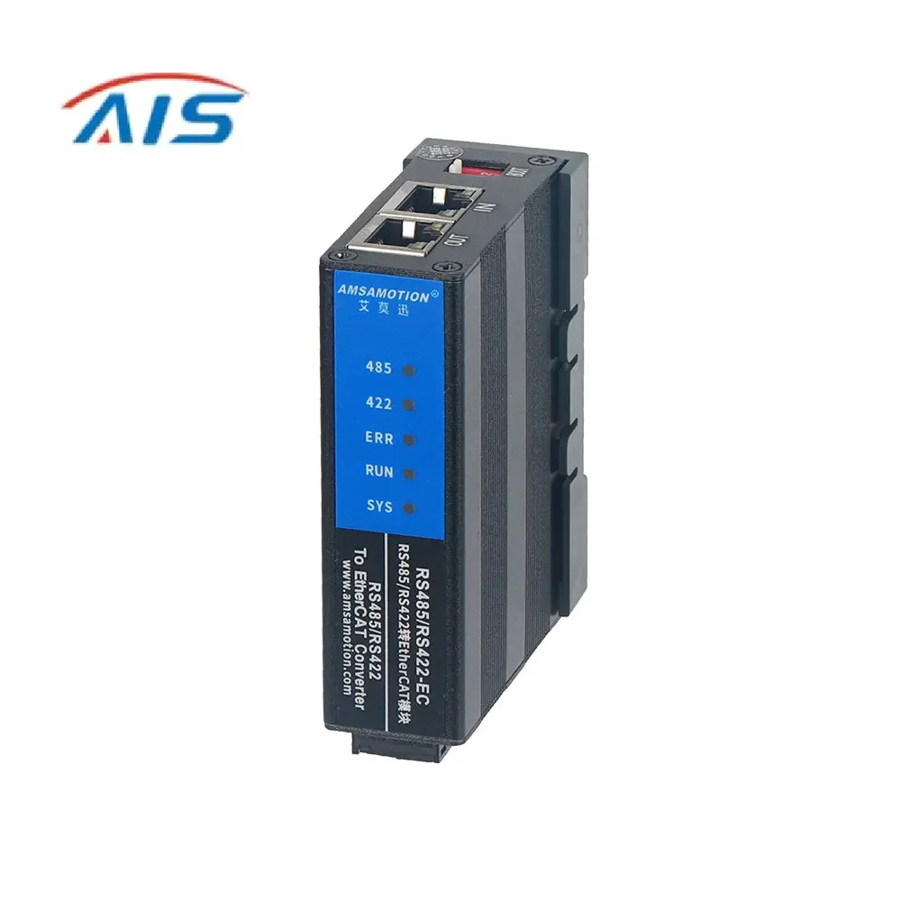 RS485 RS422 to EtheCAT RS485/422-EC Modbus RTU Serial Server Module RS485/422 ETH Converter TCP Network RJ45 Din Rail Mount