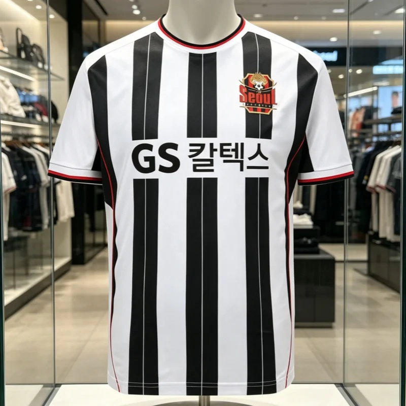 

2026 New FC Seoul Lingard 10 Number Football Jersey T-shirt Breathable Trendy Unique Pattern Sportswear for Family Kids Tees