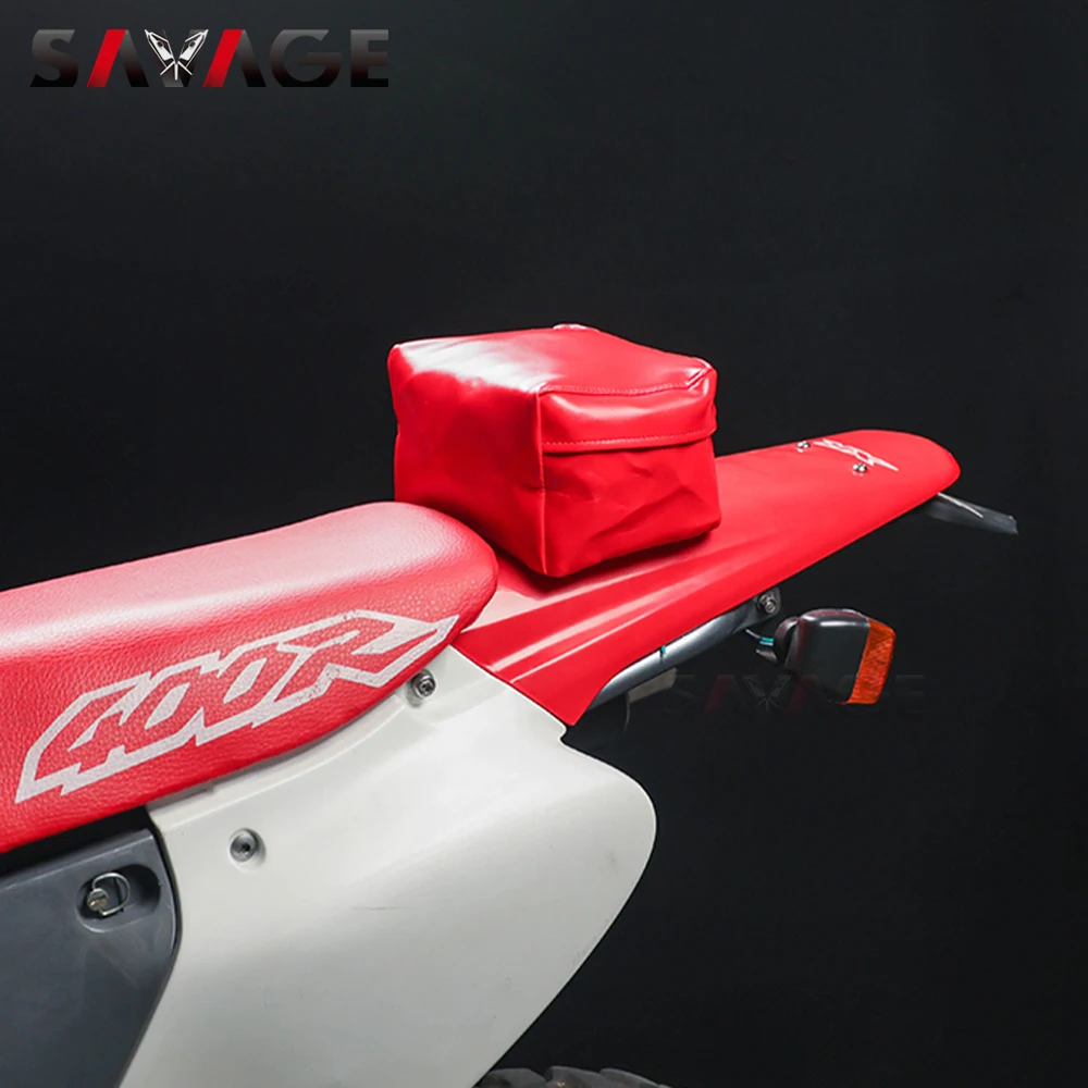 Caja de Herramientas trasera para motocicleta, accesorio para HONDA XR 650R, XR650, XR600R, XR400R, XR 125, 150, 200, 230, 250 L, R M, equipaje,
