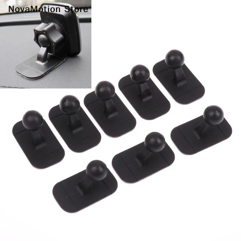 [NM]2/5PCS Self Adhesive Bracket Base Car Mount Base For Center Console Dashboard Specific Phone Holder Accessories[NM]