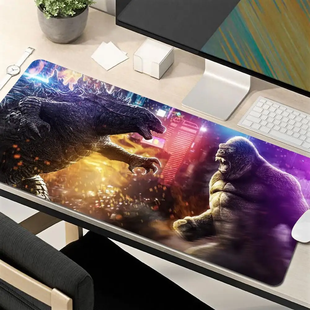 Big Cool G-Godzillas Mouse Pad Large Computer Gaming Accessories MousePads Desk Mats Carpet Anti-slip Laptop Soft Mice