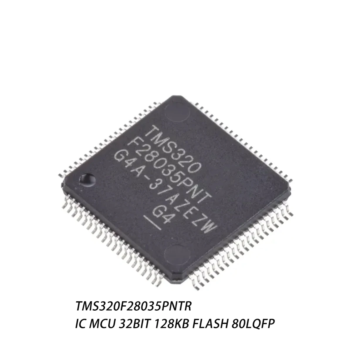 1PCS TMS320F28035PNTR LQFP-80pin 1.71V~1.995V 45 20KB 128KB 32 Bit 60MHz FLASH NEW Original IC Chip Real-time microcontroller