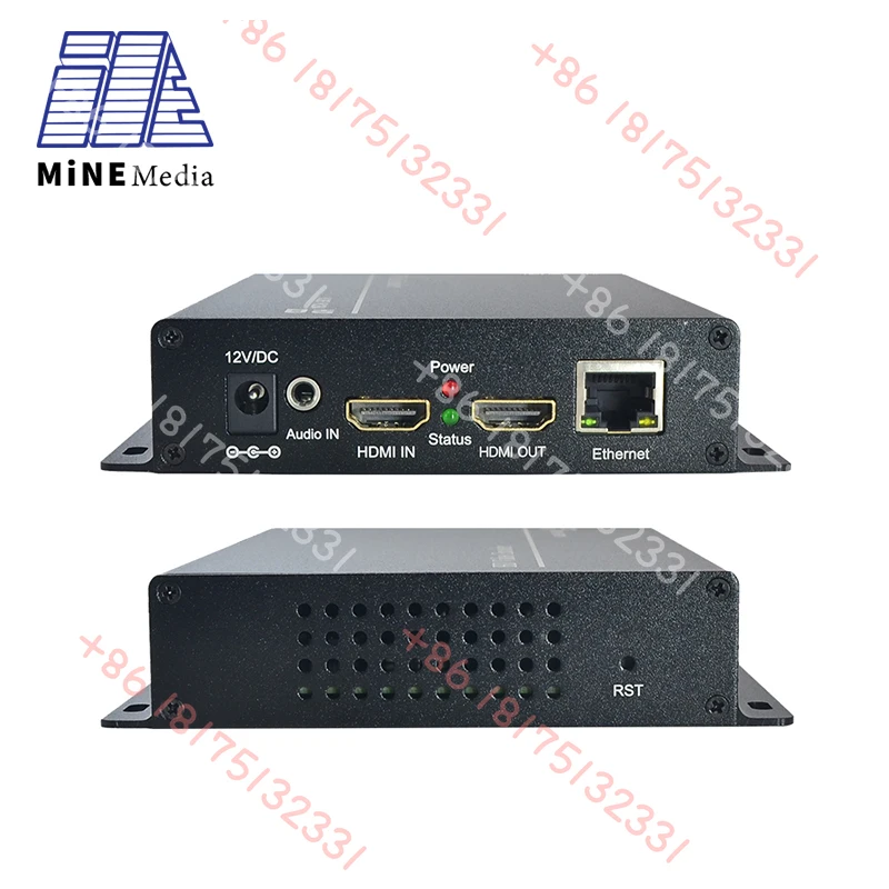 

H.264 AVC/H.265 HEVC HD MI IP Прямая трансляция HD 1080p Видеокодер с циклической обратной связью