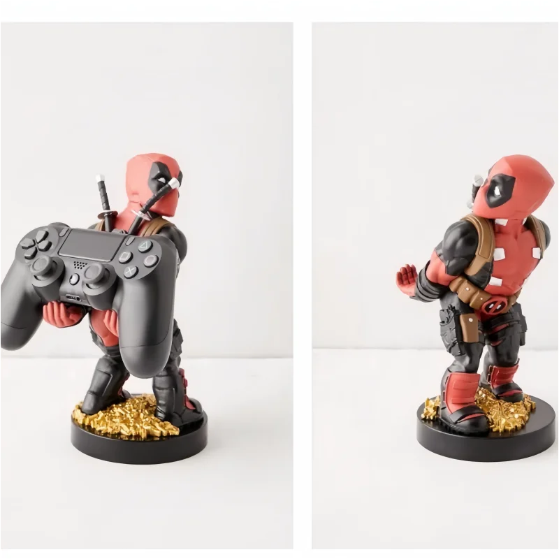 Deadpool Mobile Phone Stand, Game Console, Storage Stand, Cartoon Handheld Desktop Shelf, Anime Peripheral Creative Gifts