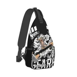 Eendelige Aap D Luffys Nika Gear 5 Sling Bag Borst Crossbody Schouder Rugzak Reizen Wandelen Daypacks Bedrukt Pakket