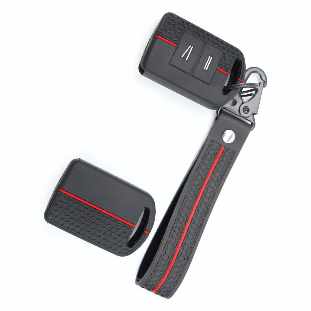 Protective Key Case For Opel Agila Corsa C Combo Meriva Tigra For Vauxhall Agila Corsa C Combo Meriva Tigra with wrist carabiner