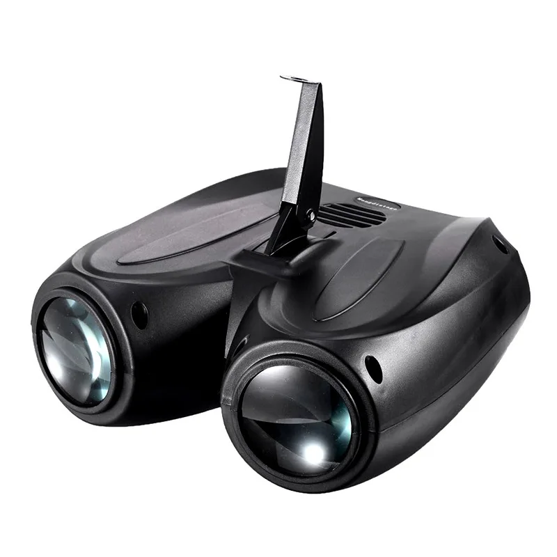 20 Вт светодиодное сценическое освещение, диско-лазерное освещение, водонепроницаемое, регулировка голосового управления, может заменить 100 видов узоров