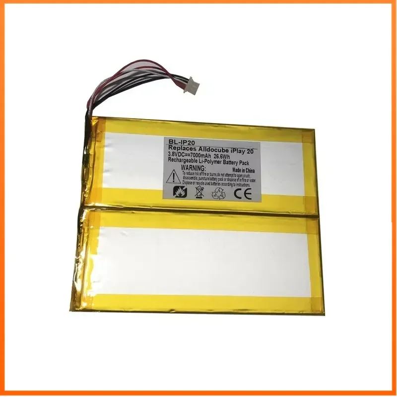 BL-IP20 3.8V 7000mAh Li-Polymer Battery For Alldocube IPlay 20 IPlay20 Pro Tablet Computer Compatible 3449119-1S2P Batteries