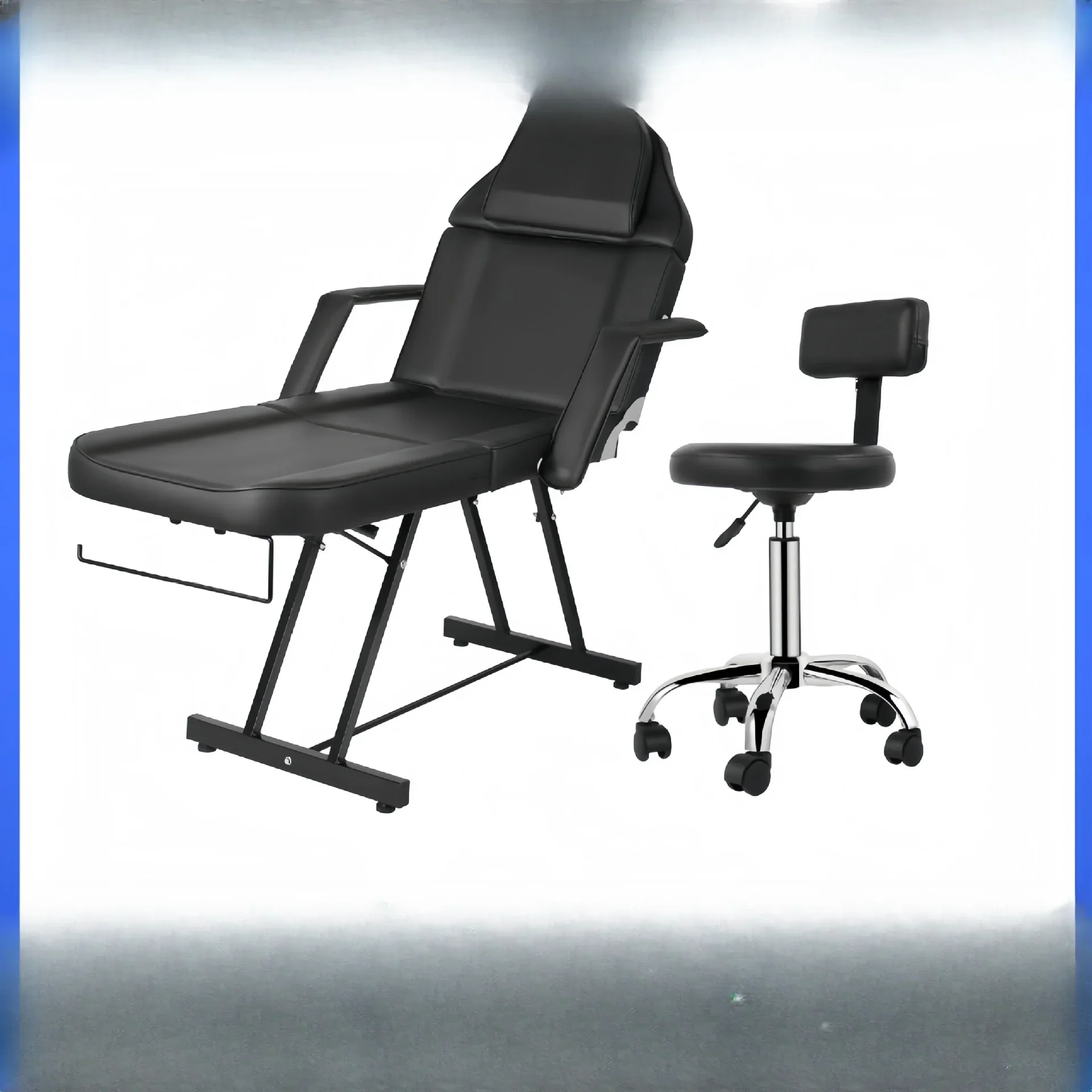 New beauty bed with technician chair comfortable 40% off hair cutting and beauty bed