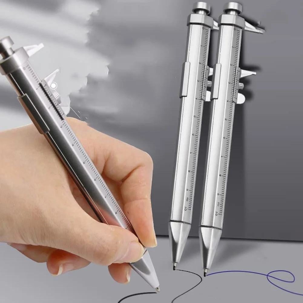 For Professional Measurements Plastic Caliper Pen Dual Function Pen Minimal Packaging Fee For Woodworking Projects