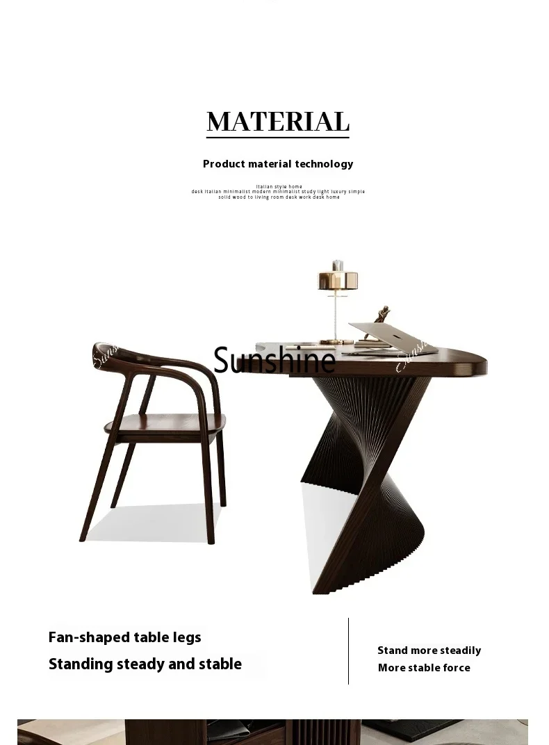 Asthetic Manager Executive Desk Modern Luxury Designer Workstation Office Table Conference Black Mesa De Escritorio Home Office