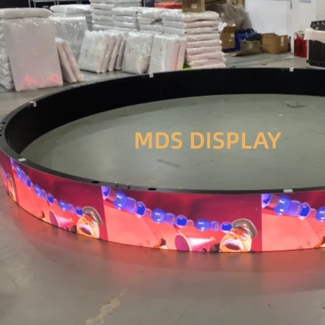 MDS  Flexible LED display Screen Advertising LED Display