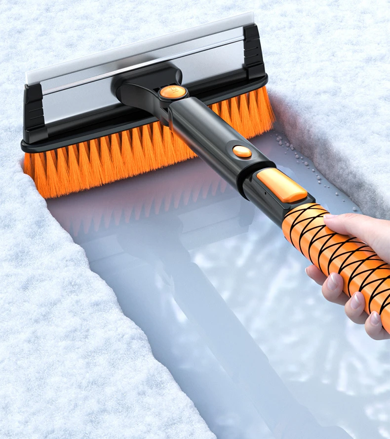 Car snow removal shovel snow sweeping brush snow shoveling artifact winter window glass defrosting and deicing multi-function