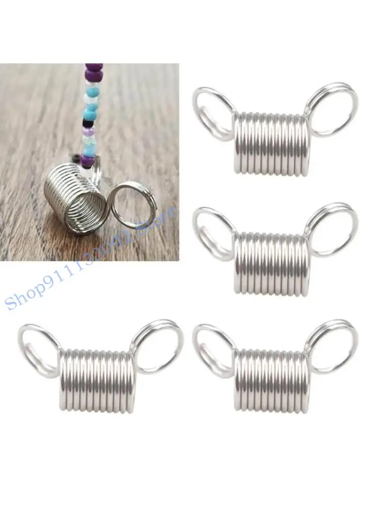 

H9ED 10 Pcs Bead Stop Creative Bead Wire Ends Jewelry Beading Stringing Wire Tool