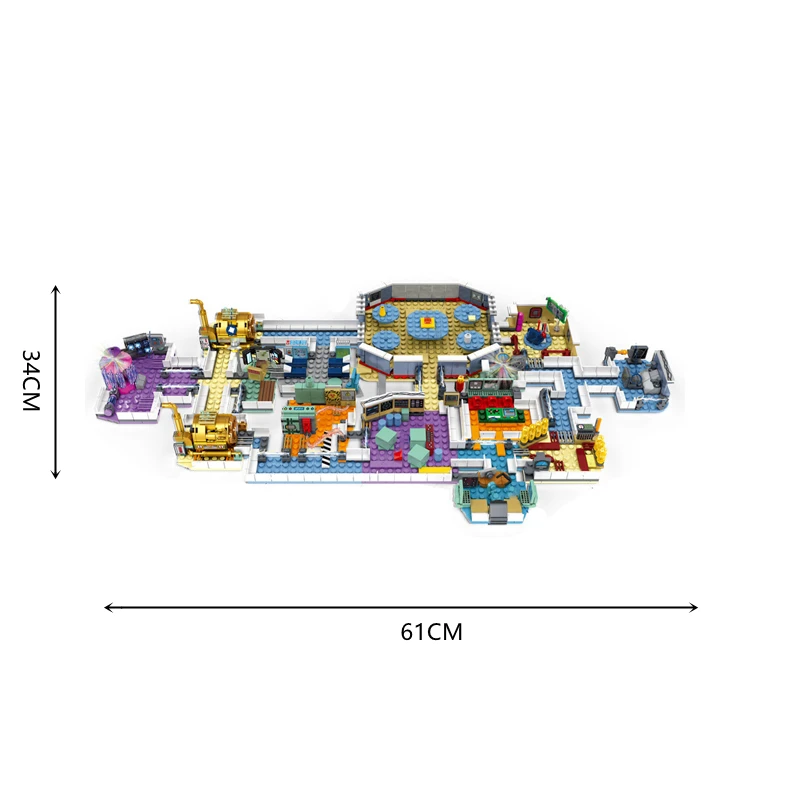 Space Combat Base Capsule Alien Game Building Blocks Doll Model Bricks Kids Kits Gift for Children view 5