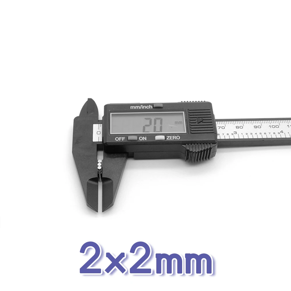 100/200/500/1000/5000 pces 2x2 mini ímãs pequenos redondos 2x2mm ímã de neodímio disco 2x2mm ímã forte permanente 2*2