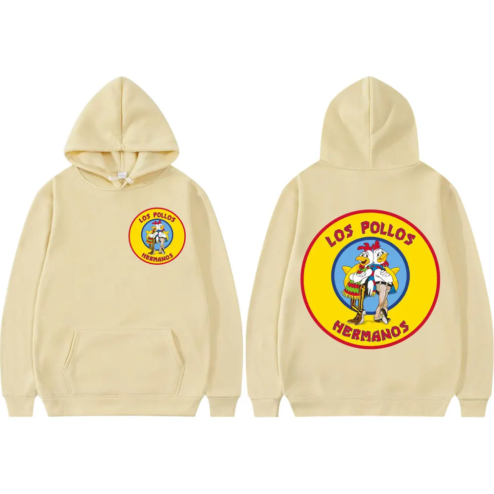 Limited Breaking Bad TV Play Hoodie Los Pollos Hermanos Chicken Brothers Graphic Pullovers Men Women Cartoon Fashion Sweatshirts