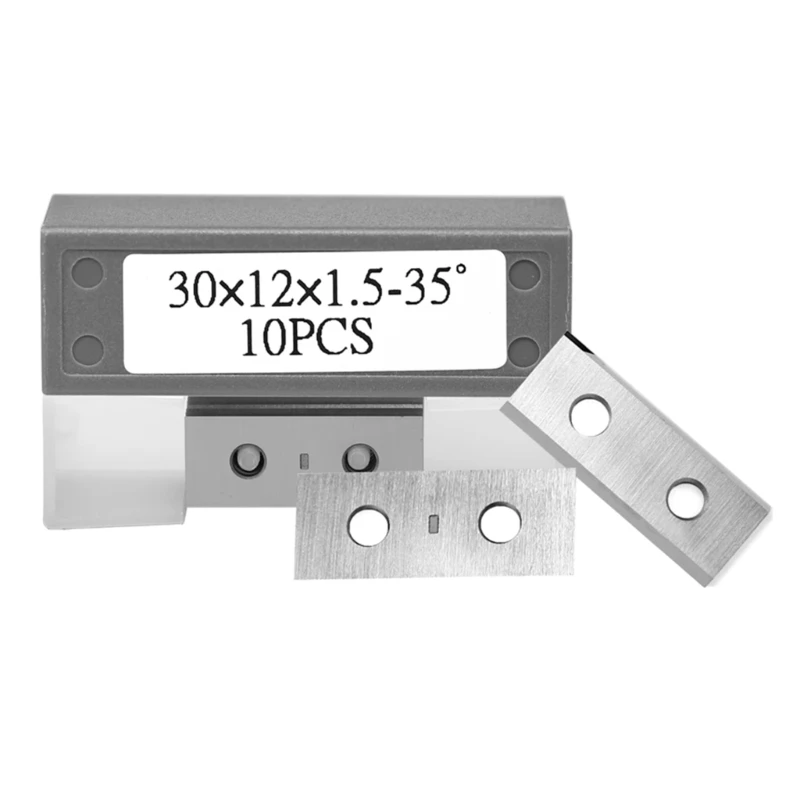 

30x12x1.5mm-30° Replacement Insert Cutter 2 Radius Face for Woodworking