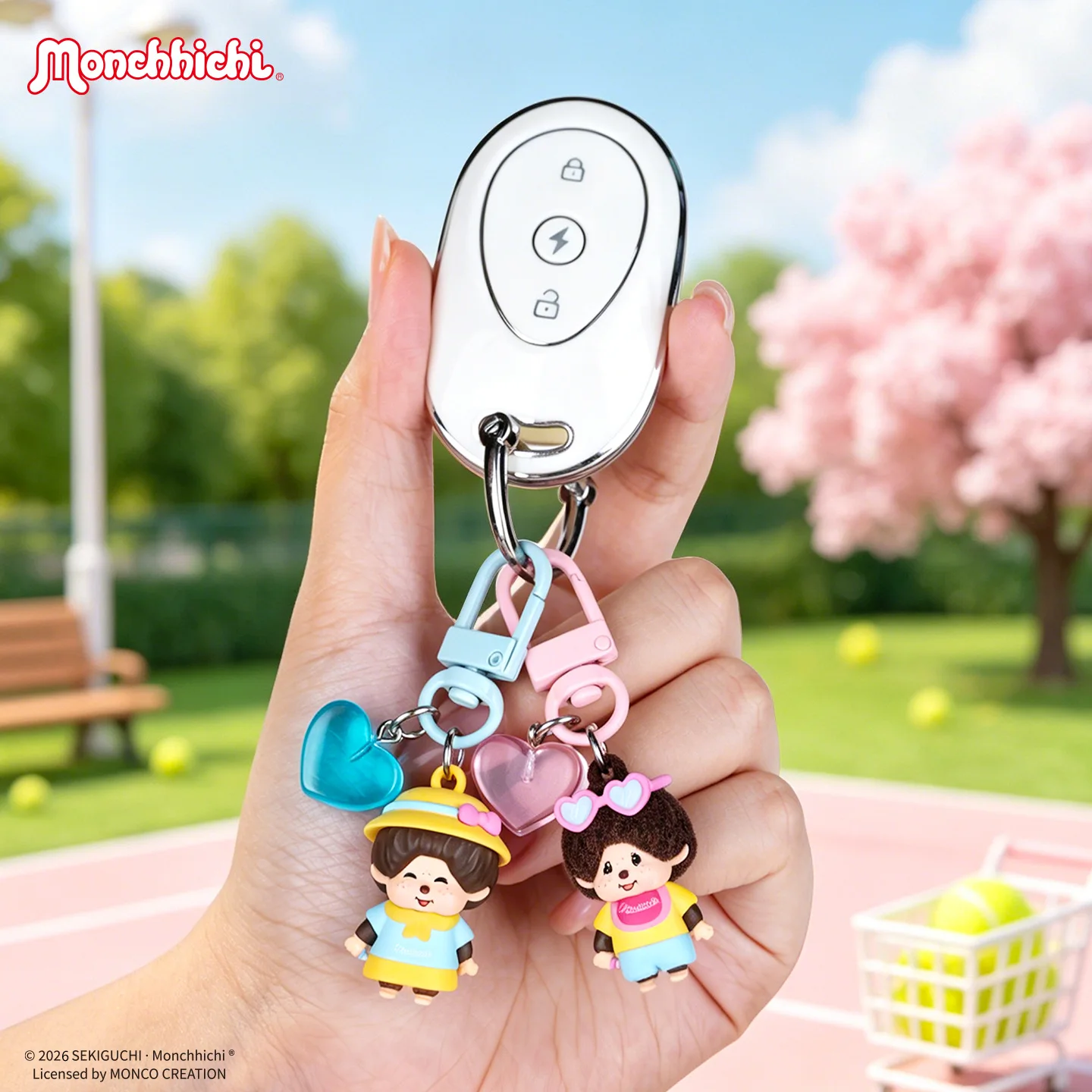 Mengququ Door Clasp Series Pendants - Cartoon Student Backpack Decorations - Best Friends' Accessories - Gift