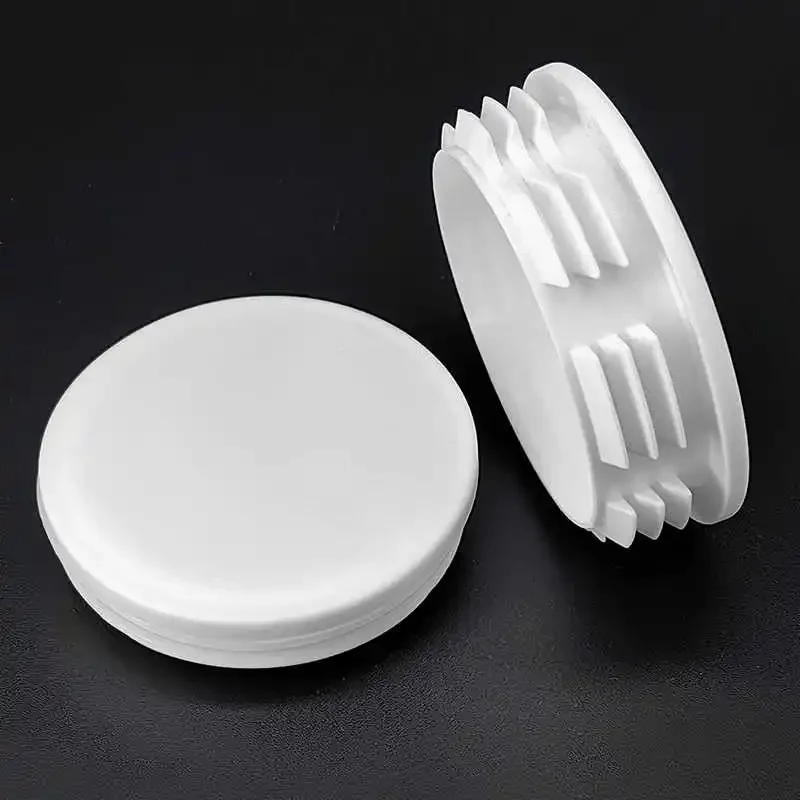 10/20Pcs White PP Plastic Round Plug Diameter 13mm-114mm Round Pipe Plug Round Plug Table Chair Footrest Furniture Accessories