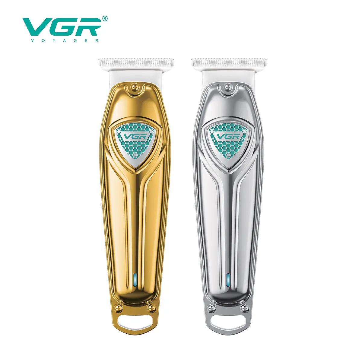 VGR 911 Hair Clipper Rechargeable Hair Cutting Machine Professional Hair Trimmer Cordless Haircut Bald Head 0mm Cutting Blade