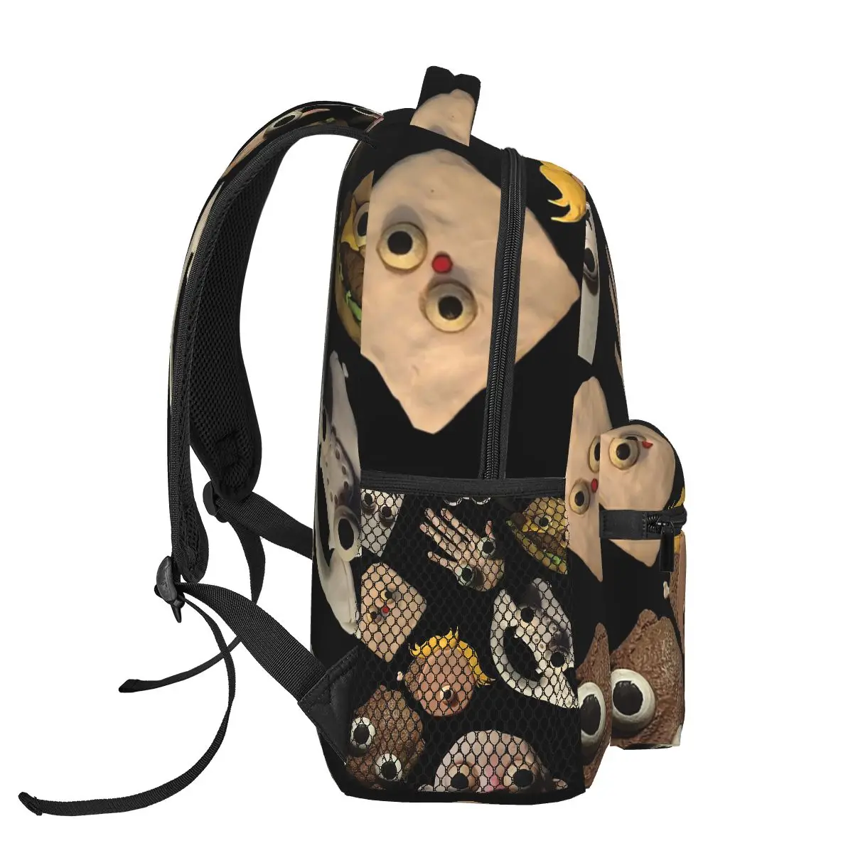 Jack Stauber-Mochilas Mix para Meninos e Meninas, Mochila Escolar para Estudantes, Mochila Laptop Cartoon, Bolsa de Ombro, Grande Capacidade