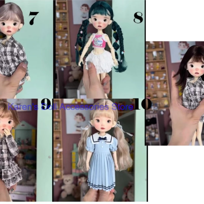 2026 new arrival various Doll Wigs for Landoudou Landazz Mohair hair 16cm head circumstance