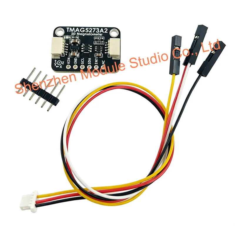 1PCS TMAG5273A2 3D Linear Hall Effect Sensor TMAG5273 3-Axis Magnetic Field Detection Module