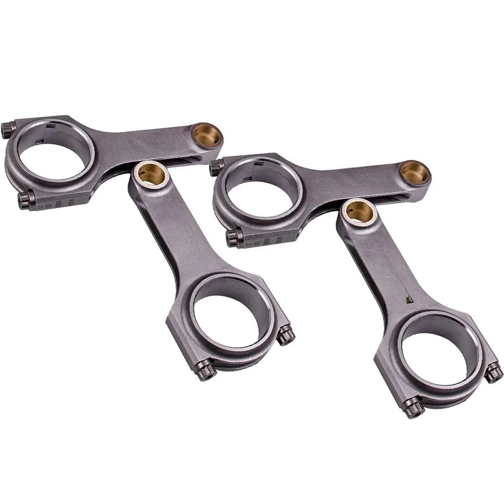 Racing H Beam Connecting Rods Conrod for Nissan Datsun Bluebird L18 130.2mm