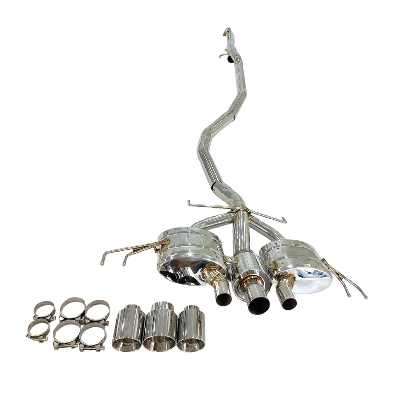 

Factory Direct Sales Stainless Steel Valvetronic Exhaust System Muffler For Honda Civic Type R FL5 Without OPF