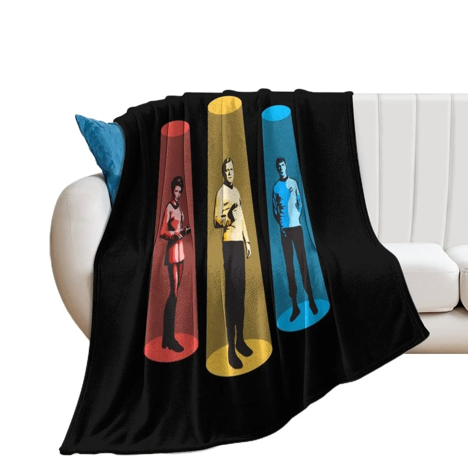 Beam Me Up, Scotty Throw Blanket For Decorative Sofa anime Bed linens Blankets