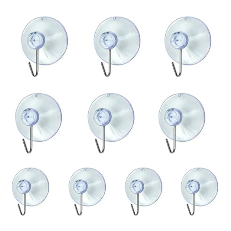 3/4/5/6cm Suction Cup Hook for Glass Vacuum Sucker Hooks for Kitchen Bathroom Window Hanger Towel Suction Cups With Hooks