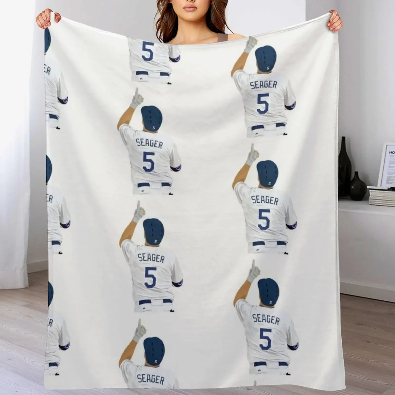 

Corey Seager 5 Throw Blanket Bed Soft Beds blankets ands Blankets