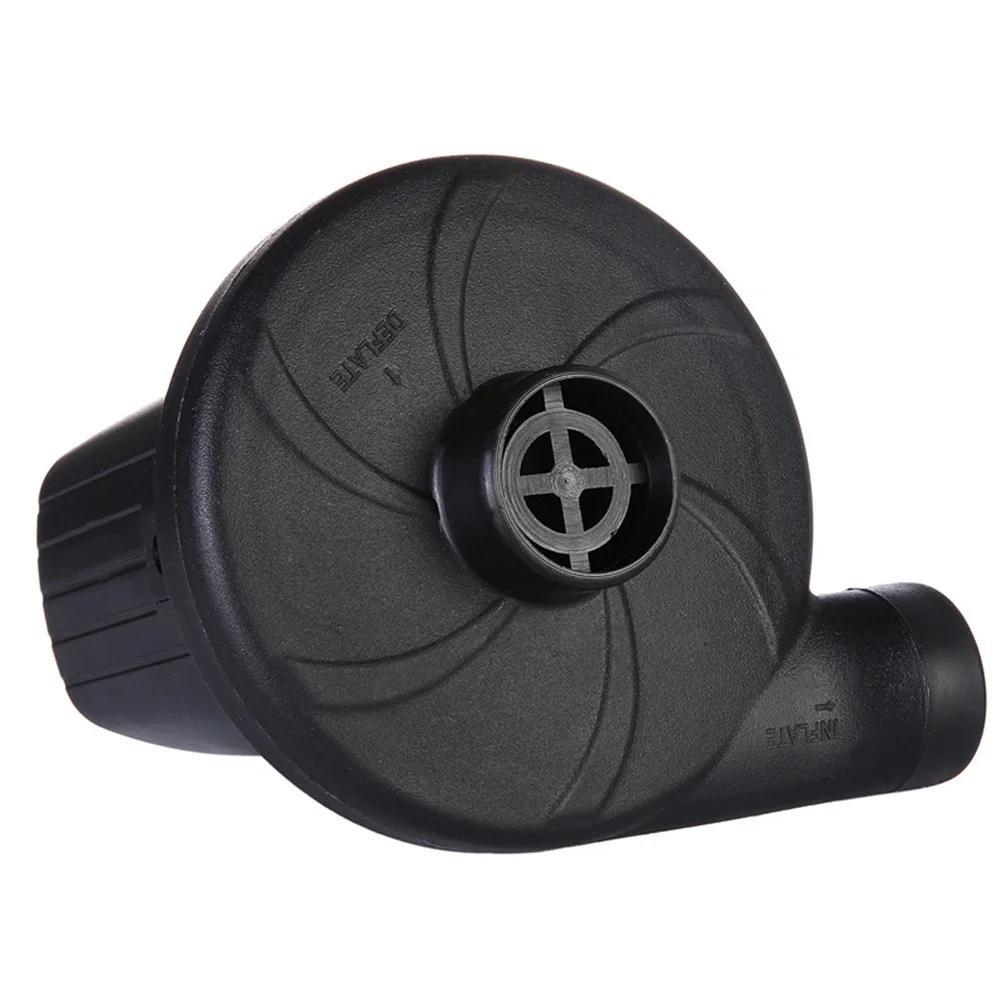 

Electric Air Pump Mini Portable Quick Inflate Deflate for Air Mattresses Rafts Pools Beach Accessories Us Car Plug