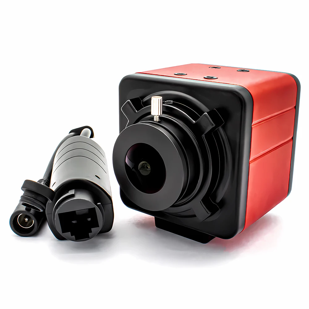 WGWK 4K Mini POE IP Camera 3/4/5/8MP HD Security Protection Webcam 1.8mm 153 Degree Wide Angle Fisheye Lens Network Onvif Camera