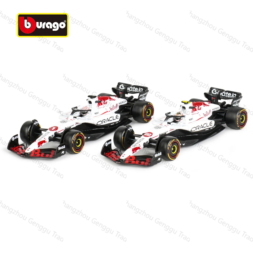 Bburago 1:43 صندوق أكريليك 2025 Redbull RB21 F1 صيغة سيارة يموت يلقي المركبات تحصيل نموذج سباق اللعب #6