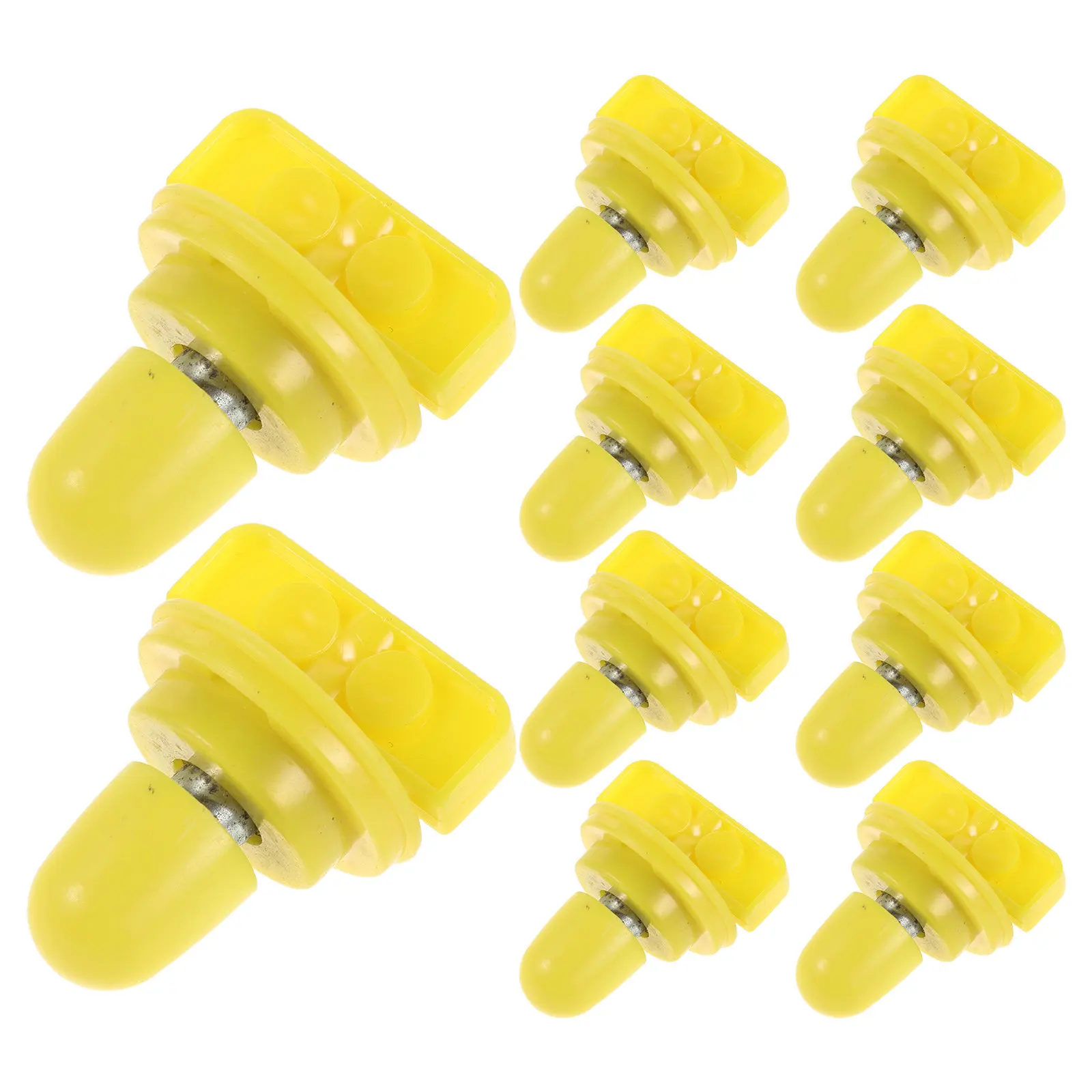 

10 шт. Запасные подшипники для колеса хомяка, универсальные крепления для оси, регулировочные ручки, бесшумные аксессуары для колеса-тренажера для хомяков