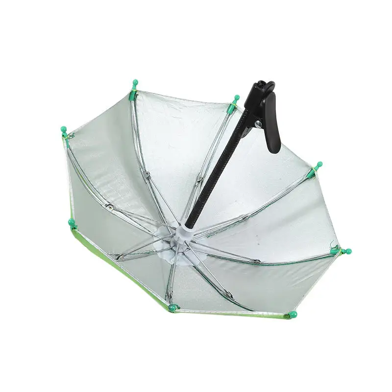Biegsames Design Auto-Handy-Sonnenschutz Blendschutz mit Clip Handy-Regenschirm Verstellbare Rutschfeste Auto-Handyhalterung – Detail 20