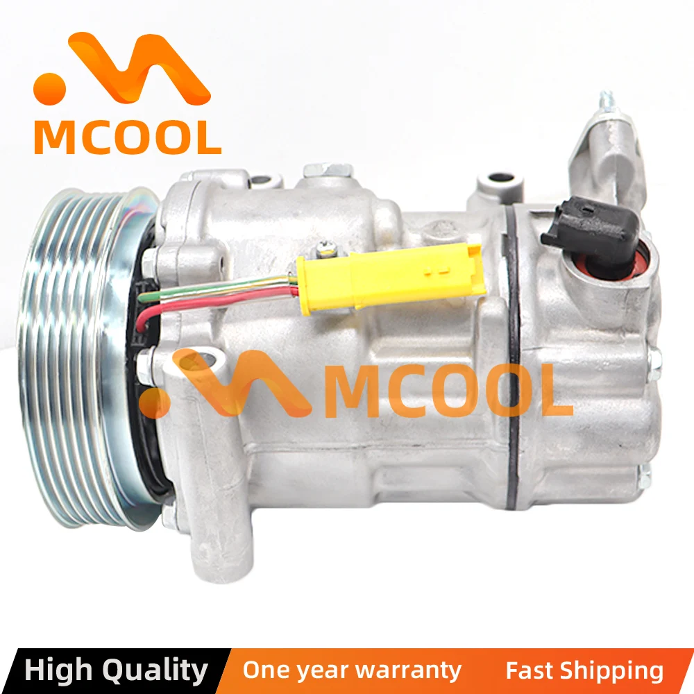 

AC Compressor For Peugeot 508 207 208 3008 304 308 508 SD6C12 6C12 6453QJ 9659875780 9822826880 9651910980 9671216280 9678656080