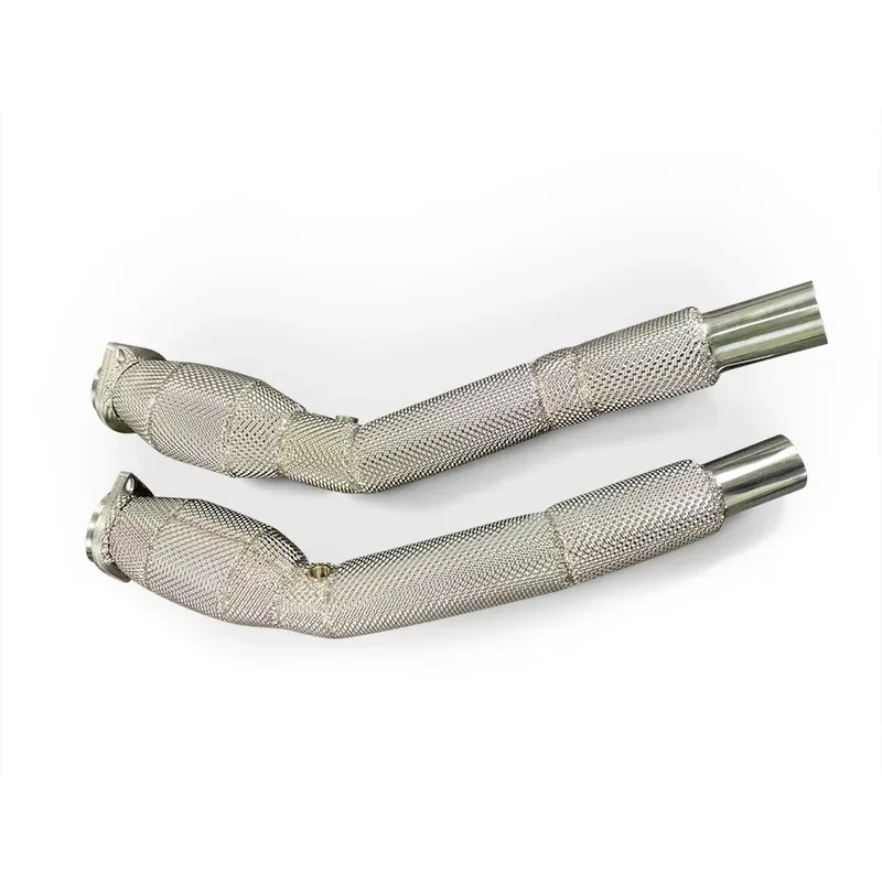 Bolt-On XKR-S Exhaust Performance Downpipe For Jaguar XKR-S 5.0T 2009-2019 Stainless Steel 304 Damage-Free Packaging
