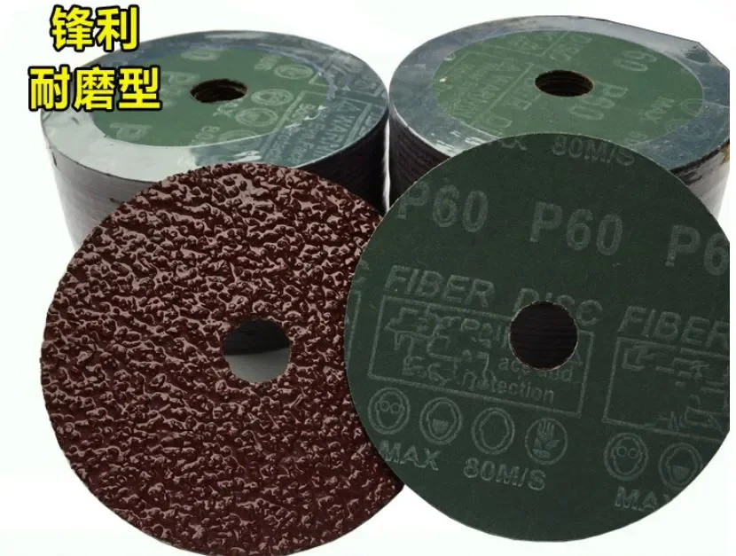 50PC Outer dia.; 100mm, hole dia.; 16mm 4 Inch Sanding Discs 16/24/36/40/60/80/100 Grit Grinding Wheels Blades For Angle Grinder