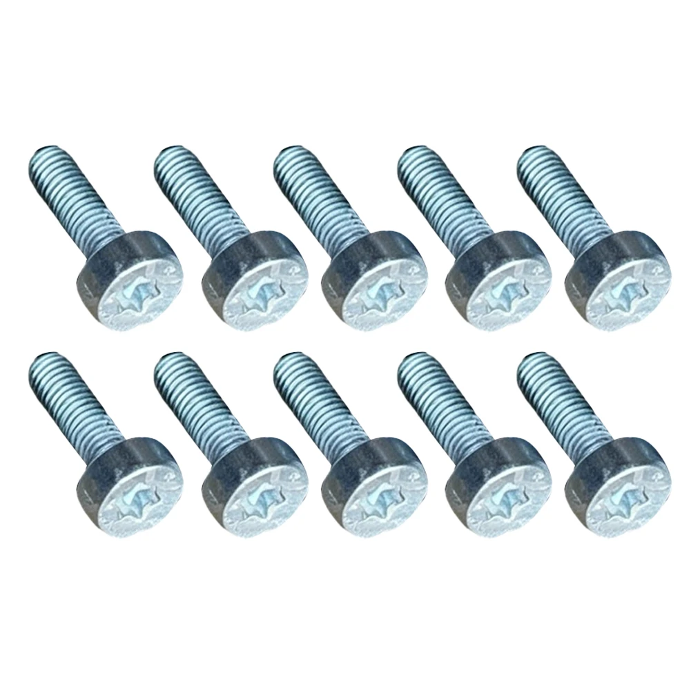 /10pcs /Silver /Metal Fastening Screw Bolt Mounting Part 9022 341 0980 For For TS800 HS45 Chainsaw Replacement Accessories