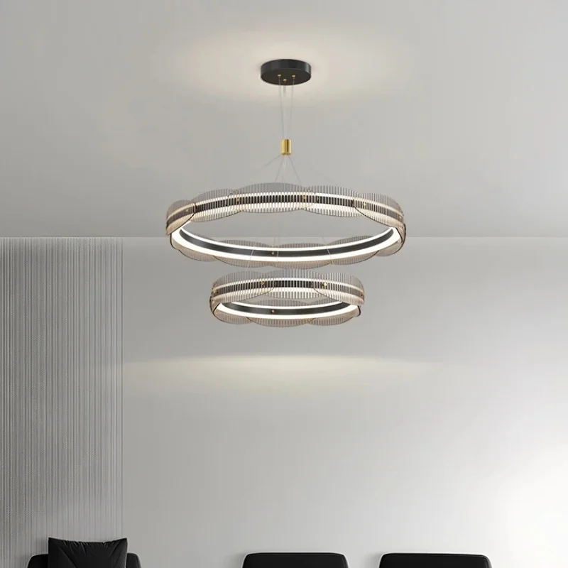 Imagem -02 - Moderno e Minimalista Led Pingente de Luz para Sala Estar e Jantar Mesas Escritório Cozinha Quarto Lustre Decoração Casa Luminária